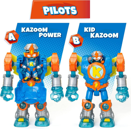 SUPER ZINGS THINGS SUPERBOT KAZOOM POWER ROBOT