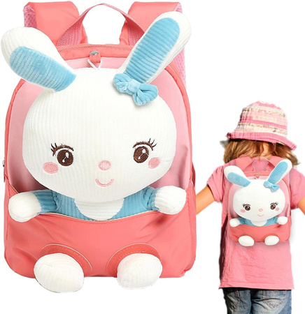 KRÓLIK PLECAK DZIECIĘCY PRZEDSZKOLAKA MASKOTKA