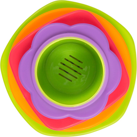 Zestaw KUBECZKI PRZELEWOWE WIADERECZKA do kapieli wody wanny zabawy