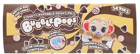BUBBLE POPS PACHNĄCA MASKOTKA MAŁPKA ROŚNIE SENSORYCZNA POP IT COCOA KAKAO