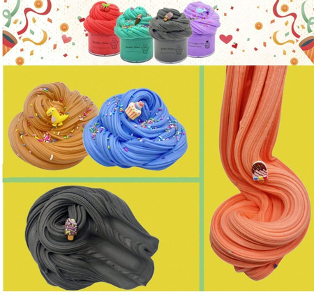 LODY SLIME WALIZKA PACHNĄCE ZESTAW DO ROBIENIA GLUTÓW GLUTY Fluffy Butter