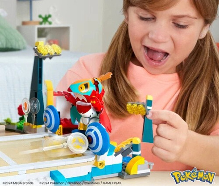 Mattel KLOCKI MEGA POKEMON Stadion Treningowy HWR82 Training Stadium 1107el