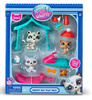 Littlest Pet Shop Snow Day Play Pack 00534 Dzień Bałwana 3 zwierzątka