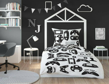 PLAY GAME PADY PAD GRA POŚCIEL MŁODZIEŻOWA 140X200
