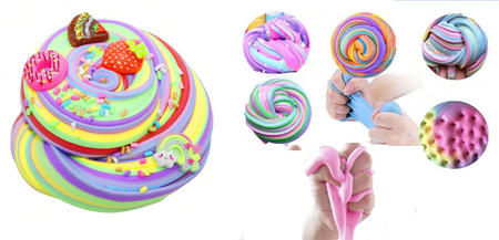 LODY SLIME WALIZKA PACHNĄCE ZESTAW DO ROBIENIA GLUTÓW GLUTY Fluffy Butter