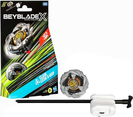 Beyblade X Claw Leon 5-60P zestaw startowy Top i Launcher Hasbro G0193