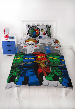 LEGO NINJAGO KLOCKI POŚCIEL DWUSTRONNA 140x200