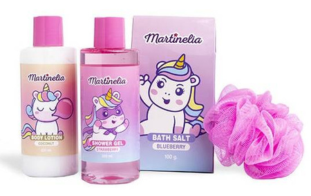 JEDNOROŻEC ZESTAW PREZENTOWY DLA DZECI DO CIAŁA KĄPIELI PIANKA SÓL 4W1