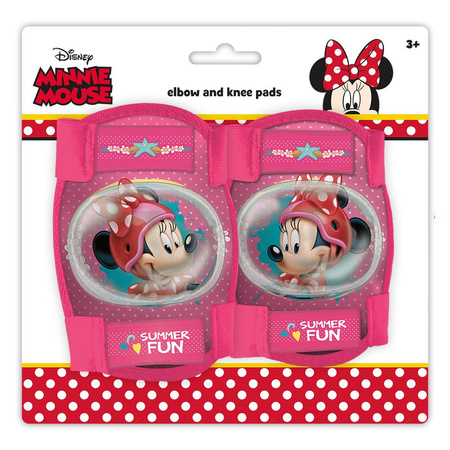 DISNEY MYSZKA MINNIE MIKI KASK ROWER 4 OCHRANIACZE