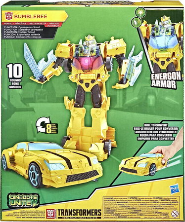 Transformers Cyberverse Bumblebee 2w1 Autobot Auto Robot Hasbro