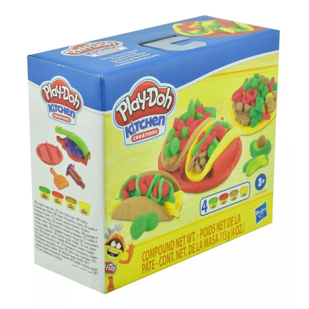 CIASTOLINA PLAY DOH KUCHNIA CZAS NA TACO TORTILLA ZESTAW HASBRO