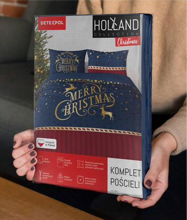 EKSKLUZYWNA POŚCIEL ŚWIĄTECZNA ŚWIĘTA 220X200