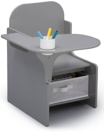 SIWE SZare Biurko Siwy Stolik dla dzieci Pojemnik Kubek