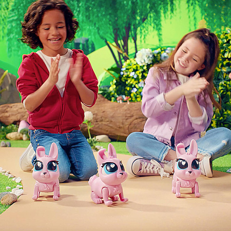 Jiggly Pets Pixie INTERAKTYWNY KRÓLIK KRÓLICZEK MARCHEWKA DŻWIĘKI SKACZE