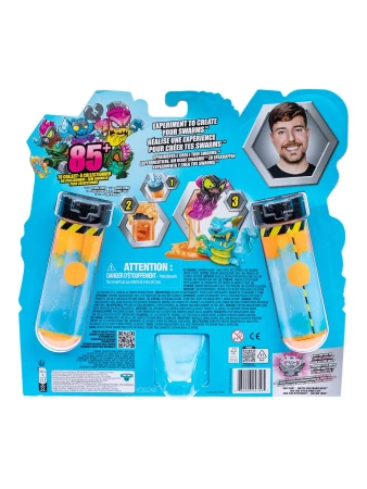 Mr. Beast Mega Lab Swarms 12-Pack Figurki Zestaw Laboratorium MrBeast