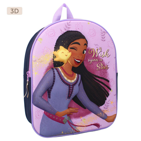 WISH ŻYCZENIE DISNEY PLECAK PLECACZEK 3D PRZEDSZKOLA