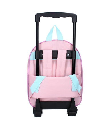 Plecak Podróżny Dziecięcy Walizka 3D Na Kółkach Stitch i Scrump