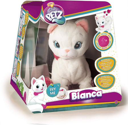NTERAKTYWNY KOTEK BIANCA KOT BIANKA CHODZI MIAUCZY MSKOTKA 95847