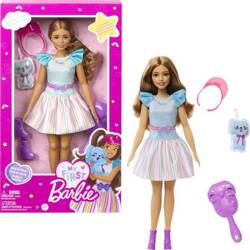 BARBIE MOJA PIERWSZA DUŻA LALKA BARBIE + KRÓLICZEK HLL21
