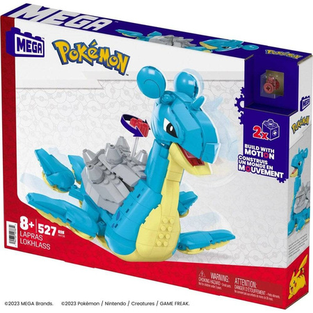 MEGA POKEMON KLOCKI KONSTRUKCYJNE 527 el LAPRAS HKT26
