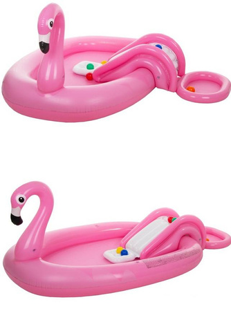 FLAMING BASEN WODNY PLAC ZABAW ZJEŻDŻALNIA DZIECI