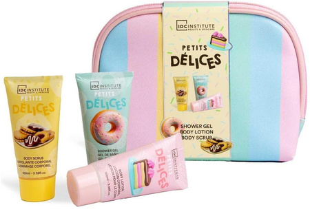 IDC ZESTAW KOSMETYKÓW PREZENT KOSMETYCZKA CIAŁA I KĄPIELI PREZENT NA ŚWIĘTA