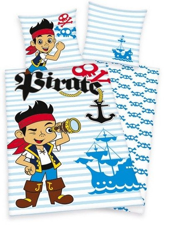 JAKE I PIRACI Z NIBYLANDII PIRAT POŚCIEL 140X200