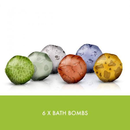 DUŻE KULE DO KĄPIELI JAJA DINOZAURY DINO DZIECI