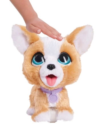 FUR REAL POOPALOTS CHODZĄCY PIESEK NA SMYCZY DŹWIĘKI INTERAKTYWNY