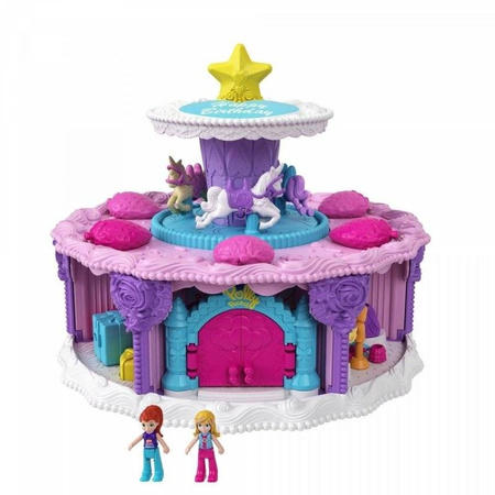 POLLY POCKET ZESTAW TORT URODZINOWY 25 NIESPODZIAN