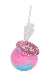 MARTINELIA Duża Kula musująca do kąpieli na patyku Lizak dla dzieci Candy