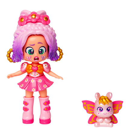 MagicBox Kookyloos Suitcases Walizka Dreamy Blossom Walizka Lalka Akcesoria