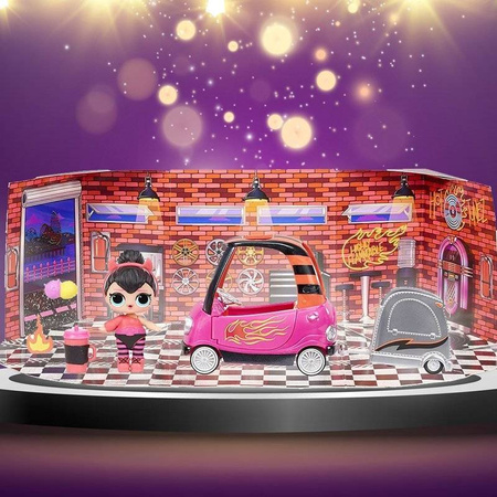 LOL SURPRISE ZESTAW MEBELKI LALKA B.B. AUTO SHOP