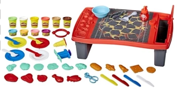 Play-Doh Ciastolina Wielki zestaw do Grillowania Grill i akcesoria E8742