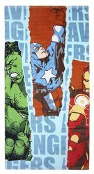 AVENGERS HULK IRON MAN RĘCZNIK KĄPIELOWY 140X70