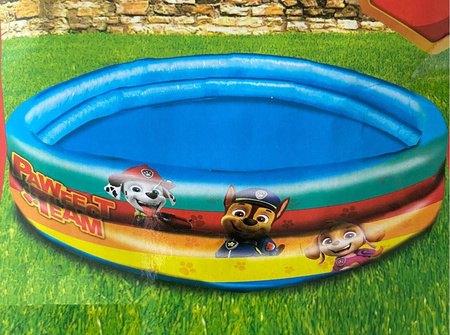 PSI PATROL PIESKI BASEN BASENIK DMUCHANY BRODZIK DLA DZIECI 2 KOMORY