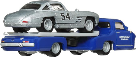 HOT WHEELS Team Transport #70 HRV48 Mercedes-Benz 300SL + 55 Blaues Wunder