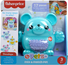 FISHER PRICE ZWIERZACZEK ZMIENIACZEK SENSORYCZNA zabawka dla malucha +3 lat