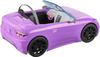BARBIE AUTO KABRIOLET Fioletowy SAMOCHÓD DLA LALEK Zestaw z lalką + LALKA