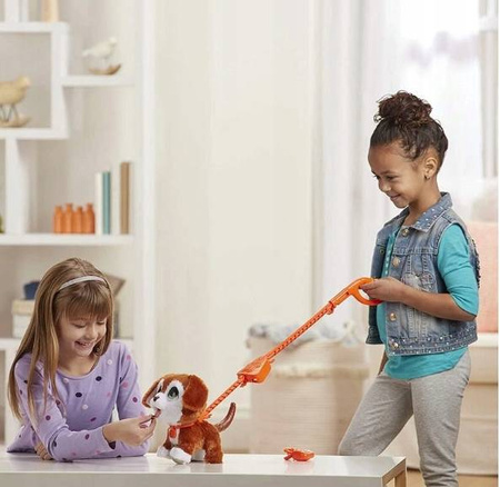 FURREAL KOTEK NIEDŹWIADEK NA SMYCZY ROBI KUPKĘ