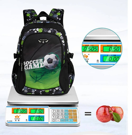 PIŁKA FOOTBALL PLECAK W PIŁKI SZKOLNY TORNISTER DZIECI A4