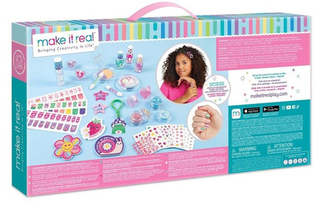 Make It Real –Duży Zestaw Kreatywna zabawa makijażem dla dziewczynek!