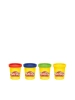 PLAY DOH CIASTOLINA zestaw 4 kolorowych tub