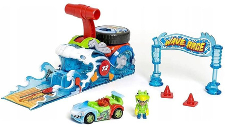 T-RACERS WAVE RACE CHALLENGE Zestaw z wyrzutnią