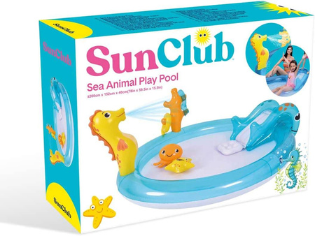 BASEN WODNY PLAC ZABAW ZJEŻDŻALNIA FONTANNA DZIECI