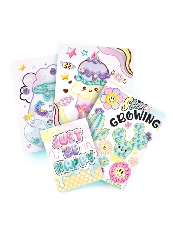 ART LAB CANAL TOYS Studio Fluffy ŻEL 3D ZESTAW KREATYWNY FARBY AKCESORIA