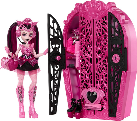 MONSTER HIGH POTWORNE SEKRETY DRACULAURA LALKA POTWÓR 19 NIESPODZIANEK