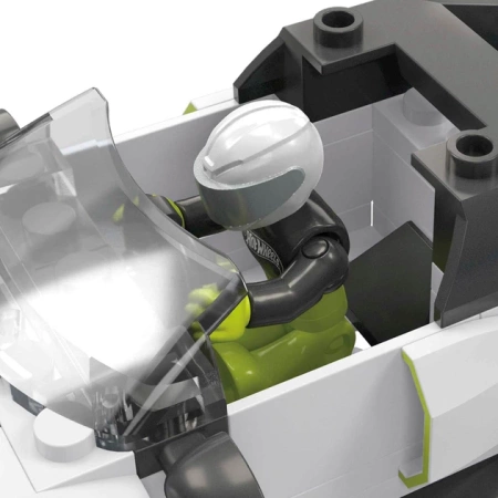 MEGA BLOKS MEGA Hot Wheels Audi R8 LMS GT2 Wyścigówka figurka HKF93 KLOCKI