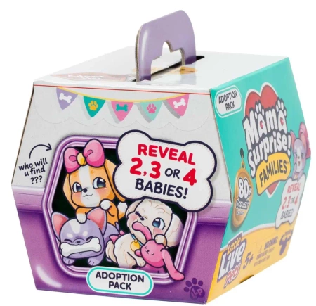 Little Live Pets Mama Surprise Families Zaadoptuj Zwierzaka ADOPCYJNY