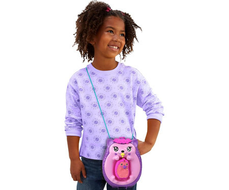 POLLY POCKET KOMPAKTOWA TOREBKA JEŻYKI 2 MINILALKI + AKCESORIA JBJ91